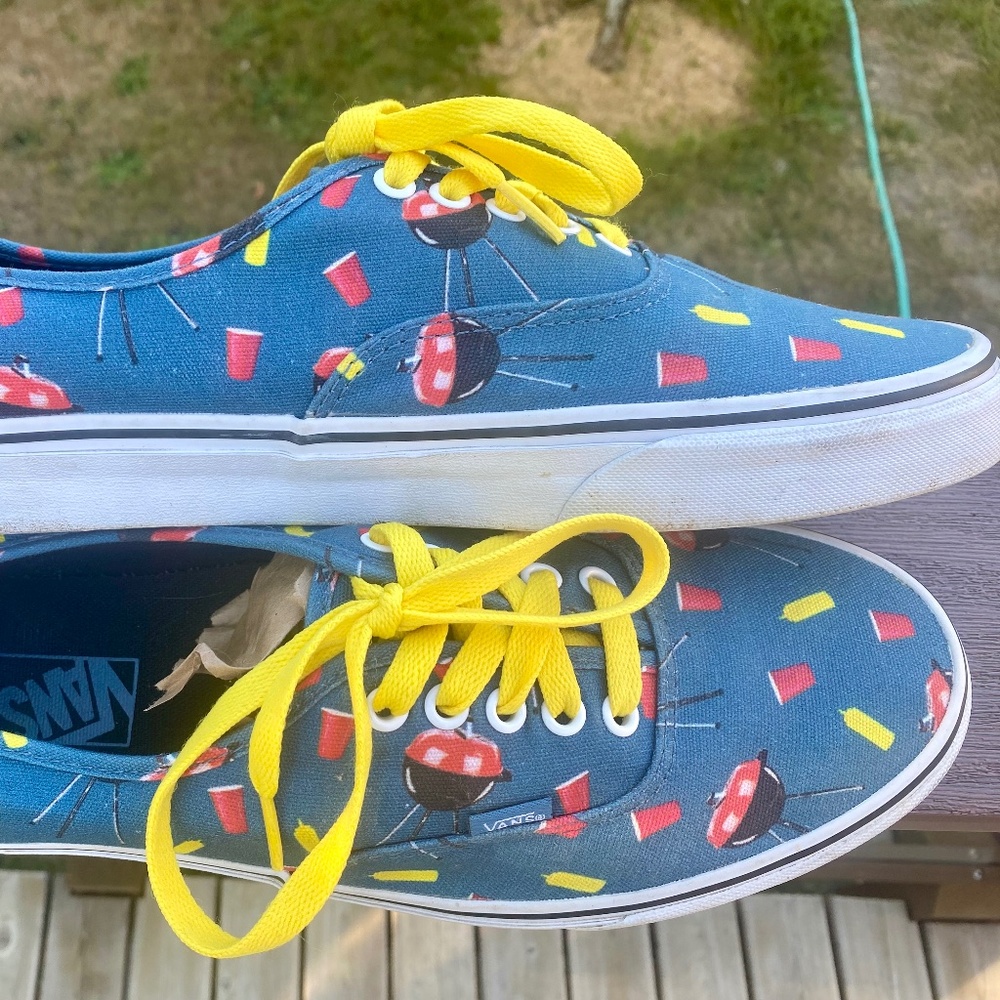 Vans Authentic Pool Vibes Cookout Summer Bbq Shoe… - image 2